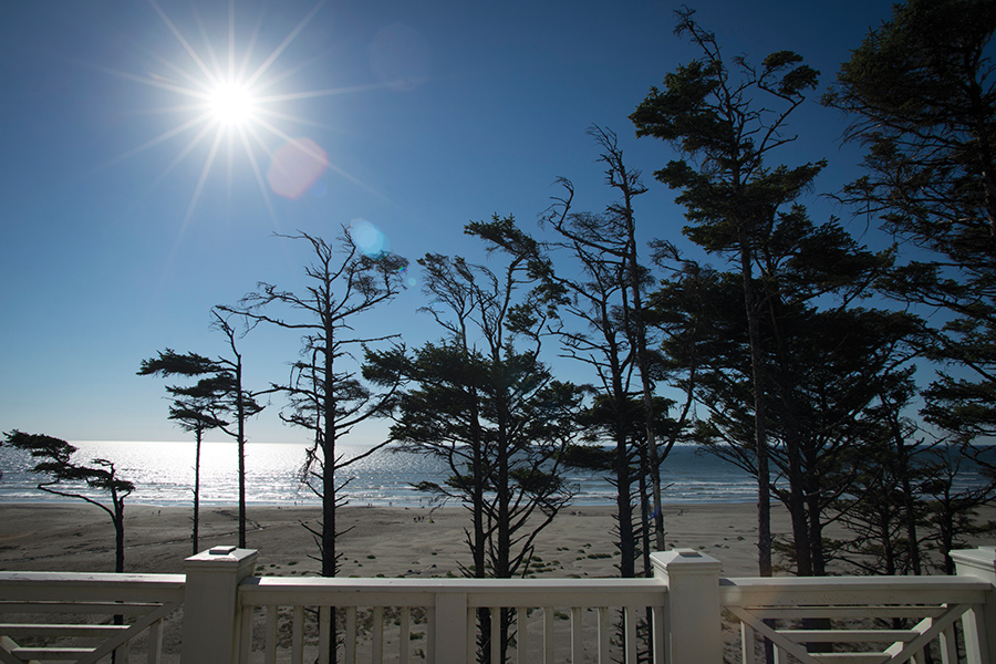 (Aaron Lavinsky | The Daily World) The ocean view from the Beach Bluff house in Seabrook.
