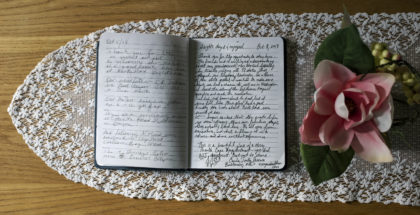 The guest book inside one of the assistant lighthouse keepers’ units at Cape Disappointment State Park reveals a recent visit by descendants of a keeper from 100 years ago.